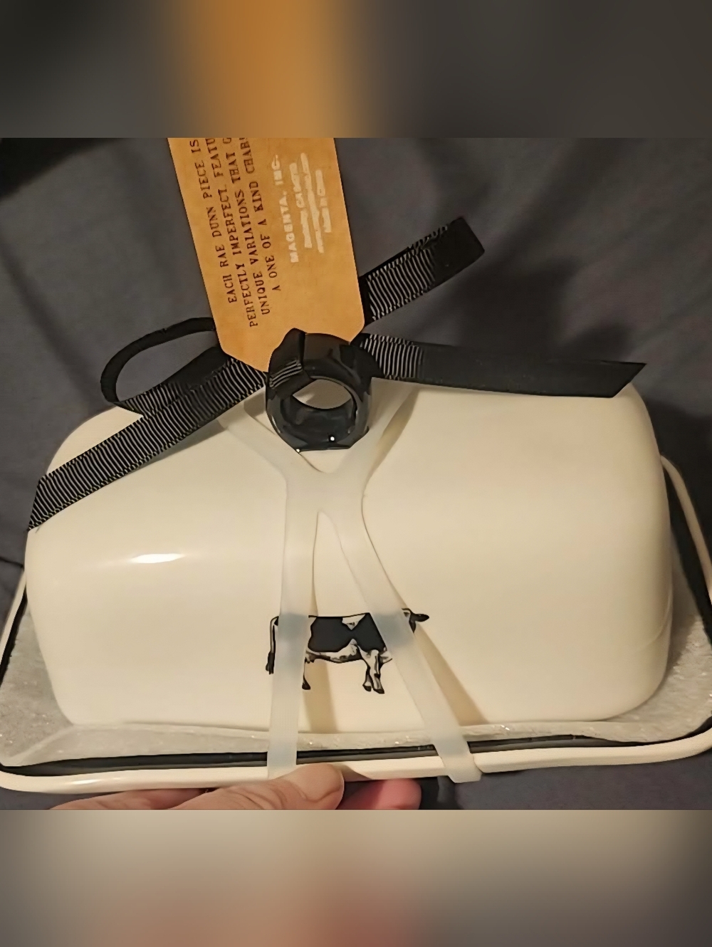 🐄Farmline🐮 Rae Dunn BUTTER Dish Nwt